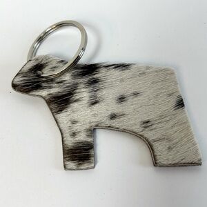New Genuine Cowhide Handmade Keychain Leather